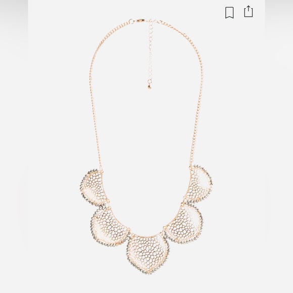 Like New Bancroft Aliza Filigree Teardrop Necklace - Picture 1 of 2